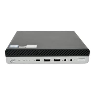 HP EliteDesk 705 G5 Mini PC | Ryzen 5 PRO 3400GE | 8GB RAM | 256GB NVME | Windows 11 Pro | AX210 Wi-Fi 6E + BT | Mini Desktop Computer (Renewed) (8GB RAM + 256GB NVMe) - Image 1
