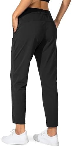 G Gradual Women's Pants with Deep Pockets 7/8 Stretch Ankle Sweatpants for Golf, Athletic, Lounge, Travel, Work - Image 3