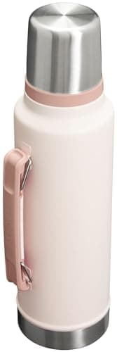 Stanley Classic Legendary Vacuum Bottle 1.5 qt | Wide Mouth with Leakproof Cup Lid | Keep Drinks Hot or Cold | Packable for Travel | Insulated Stainless Steel Thermal Bottle | BPA-Free | Rose Quartz - Image 3