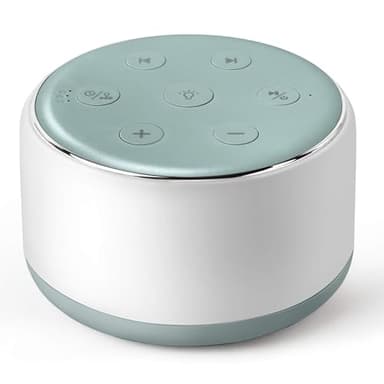 FamiSym White Noise Sound Machine Baby for Sleeping with Night Light – 34 Soothing Sounds, Rechargeable White Noise Machine for Kids Adults Sleep, Portable Lullaby Machine Baby Soother (Slate) - Image 9