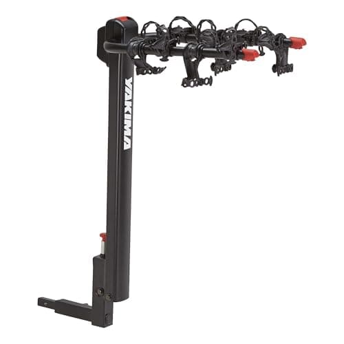 YAKIMA DoubleDown 4 - Tilting Hitch-Mounted Bike Rack for Cars, SUVs, Trucks and More, Fits 1.25” and 2” Hitches, Anti-Sway and Folding Arms, Carries 4 Bikes - Image 1
