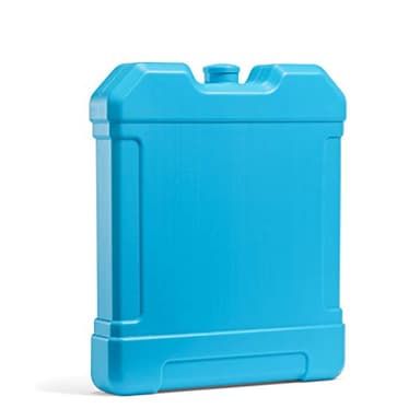 Cool Coolers by Fit + Fresh, XL Cooler Ice Block, Large and Powerful Ice Pack, Perfect for Insulated Cooler, Beach Bag, Backpack Cooler & Travel, 1PK, Blue - Image 5