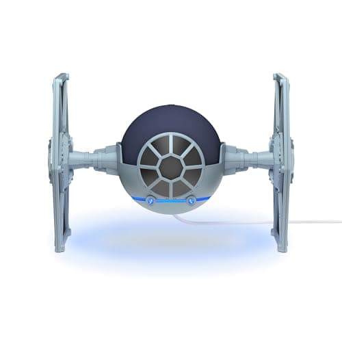 STAR WARS Echo Dot Bundle: Includes Echo Dot (5th Gen, 2022 release) | Deep Sea Blue and Limited Edition STAR WARS TIE Fighter Stand - Image 1