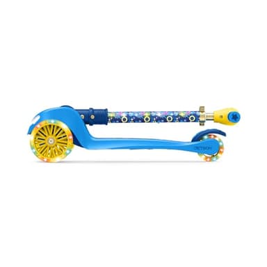 Jetson Sonic Three-Wheel Light Up Kick Scooter, Light up Stem & Wheels, Height Adjustable Handlebar, Rear Brake, Foldable, Ages 3+, JSNC2-3KIK - Image 4