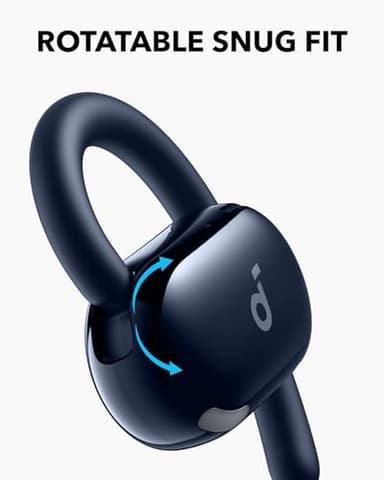 Soundcore V20i by Anker Open-Ear Headphones, Adjustable Ear Hooks, Ultra-Comfort, Snug Fit, Powerful Sound, Clear Calls, IP55, 36H Playtime, Bluetooth 5.4 Wireless Earbuds, Multipoint Connection - Image 3