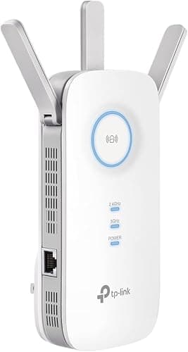 TP-Link AC1900 WiFi Range Extender RE550 | Dual-Band Wireless Repeater Amplifier w/Gigabit Ethernet Port | Up to 2200 Sq. Ft., 32 Devices | Internet Signal Booster | APP Setup | EasyMesh Compatible - Image 1