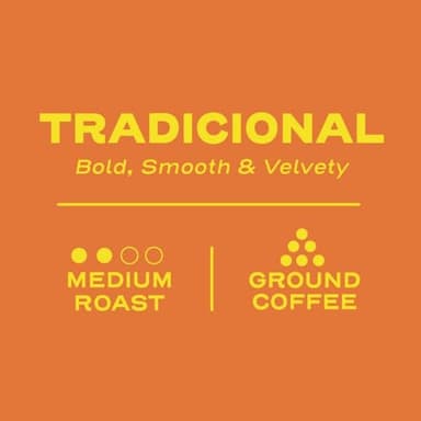 Sello Rojo Tradicional Medium Roast Ground Coffee, 16 oz - Image 3