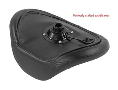 Antlu Saddle Stool Chair for Massage Clinic Spa Salon Cutting, Saddle Rolling Stool with Wheels Adjustable Height (Black) - Image 8