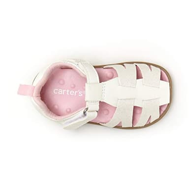 Every Step Girls Adalyn First Walker Shoe, White - Image 4