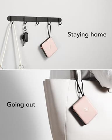 VRURC Mini Portable Charger, 22.5W USB C Fast Charging 10000mAh Pocket Power Bank with Built-in Cable, Battery Pack for iPhone 16 15 14 13 Samsung Galaxy S23 S22 Google Android, Pink(1 Pack) - Image 4