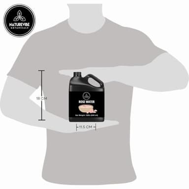 Naturevibe Botanicals Rose Water Hydrosol 946ml | 100% Pure and Natural | Great for Skin Care and Hair Care - Image 5