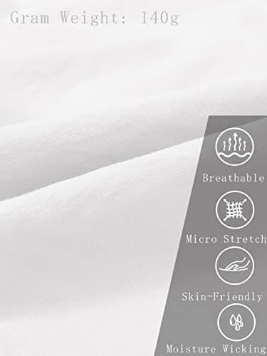 MoFiz Women's Cargo Pants Hiking Joggers Summer Lightweight Quick Dry Athletic Outdoor Sports Sweatpants Travel Casual Button Pockets Rice White XS - Image 4