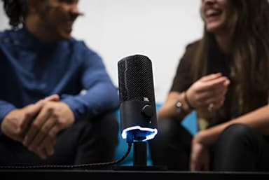 JBL Quantum Stream: Dual pattern premium USB Microphone for Streaming, Recording and Gaming, Voice monitoring with easy volume control, (Black) (Renewed) - Image 7