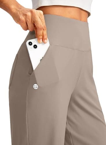 G Gradual Women's 12" Bermuda Long Shorts with Pockets High Waisted Stretch Knee Length Shorts for Women Summer Walking(Dark Khaki,M) - Image 3