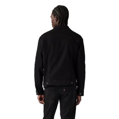 Levi's Men's Trucker Jacket (Also Available in Big & Tall), (New) Larimar/Black/Stretch, Medium - Image 3