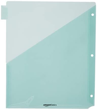 Amazon Basics Tab Dividers for 3 Ring Binder, Two Pocket, Letter Size, Assorted Colors, 24 Count - Image 4
