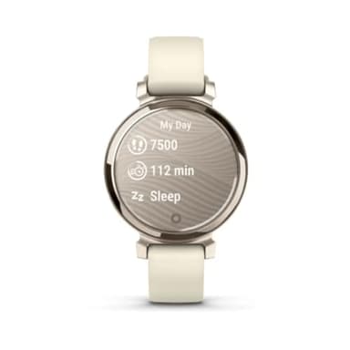 Garmin Lily 2, Small and Stylish Smartwatch, Hidden Display, Patterned Lens, Up to 5 Days Battery Life, Coconut - Image 6