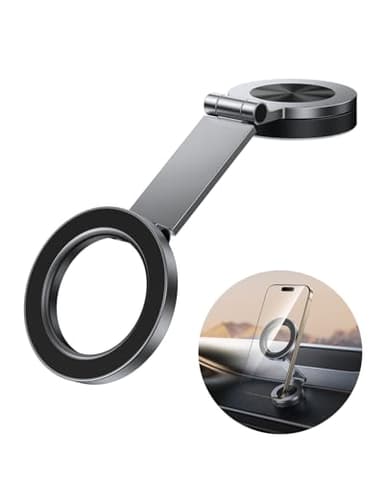 SYNCWIRE for MagSafe Car Mount - [360° Rotation] Magnetic Phone Holder for Car, Adjustable Metal Arm, Ultra Magnet, Car Magnet Phone Mount for Dashboard, Fit for iPhone 16 15 14 13 Pro Max &All Phones - Image 1