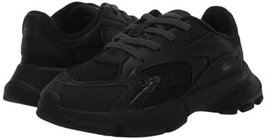 Lacoste Unisex-Child Infant's L003 Neo Sneaker, Black/Black, 6.5 - Image 7