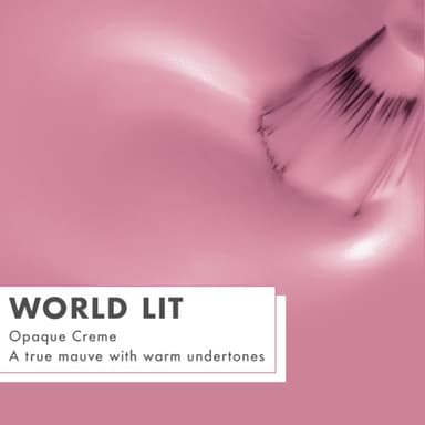 Olive & June Long Lasting Nail Polish | Plump Gel-Like Finish No Lamp Needed Lasts up to 10 days | Salon-Quality Color at Home | 15-Free, Vegan & Cruelty-Free Chip-Resistant Shine | World Lit, Mauve - Image 3