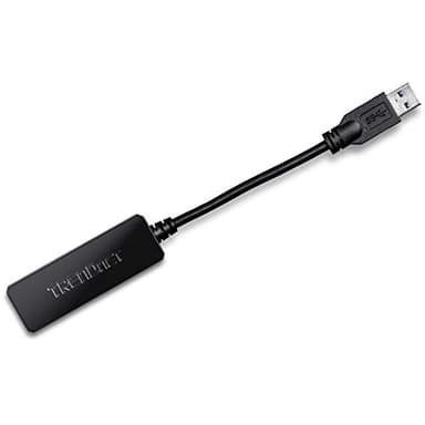 TRENDnet USB 3.0 to Gigabit Ethernet Adapter, Full Duplex 2Gbps Ethernet Speeds, Up to 1Gbps, USB to Gigabit Ethernet Adapter, USB-A, Windows Compatible, USB Powered, Black, TU3-ETG - Image 7