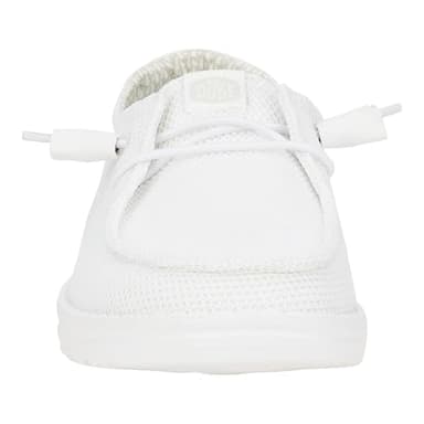 HEYDUDE Wendy Stretch Sox White Size 11, Women’s Shoes, Women’s Slip-on Loafers, Comfortable & Light-Weight - Image 3