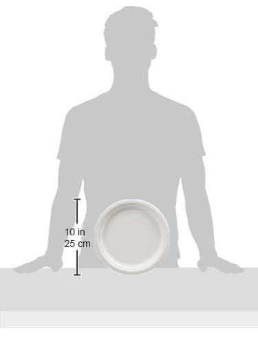 Amazon Basics Plates, 10-inch, Pack of 500 - Image 4