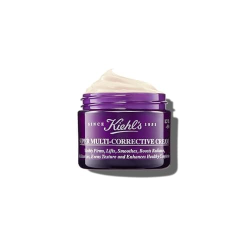 Kiehl's Super Multi-Corrective Cream, Anti-Aging Wrinkle Reducing Face and Neck Cream, Evens Skin Tone, Smooths Skin Texture, Fast-Absorbing and Lightweight, All Skin Types, Paraben-free - 1.7 fl oz - Image 1