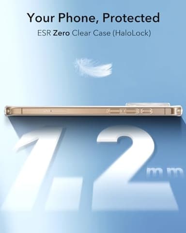 ESR for iPhone 16 Pro Case, Compatible with MagSafe, Camera Protection, Shockproof Thin Cover, Resists Yellowing and Scratches, Magnetic Phone Case for iPhone 16 Pro, Zero Series, Desert Titanium Ring - Image 2