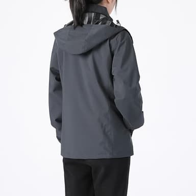 CorBuyit Women's Lightweight Rain Jacket with Hood, Waterproof Travel Jacket - Image 4