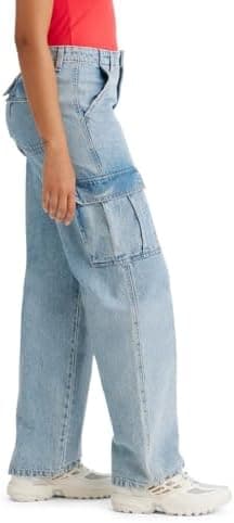 Levi's Womens 94 Baggy Cargo Pants - Image 4