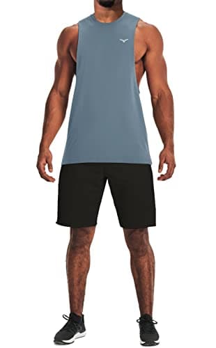 Project Titan Men's Workout Drop Arm Tank Top Cut Off Sleeveless Gym Shirt - Image 6