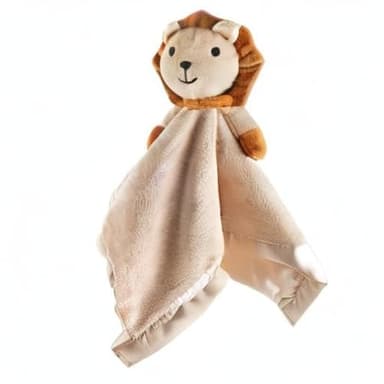 Pro Goleem Lion Security Blanket, Soft Lovey Unisex Lovie Baby Gift for Newborn Boys and Girls Snuggle Toy Stuffed Animal 16 Inch - Image 8