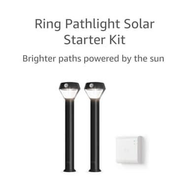 Ring Solar Pathlight - Outdoor Motion-Sensor Security Light, Black (Starter Kit: 2-pack) - Image 7