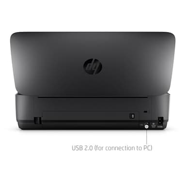 HP OfficeJet 250 Wireless Mobile Printer, Scanner, Copier - Black, Battery included (CZ992A) - Image 9