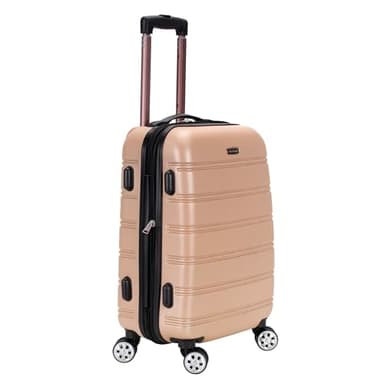Rockland Melbourne Hardside Expandable Spinner Wheel Luggage, Champagne, Carry-On 20-Inch - Image 7