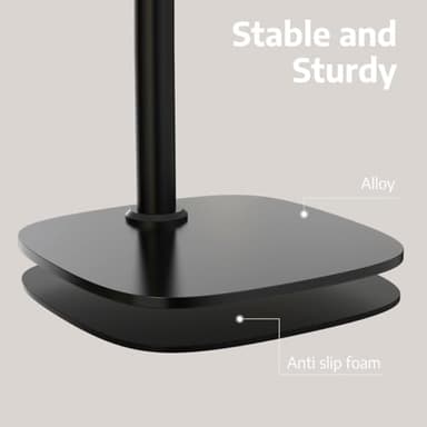 LitONES 2Pcs Desktop Video Conference Lighting for Zoom Meeting, Computer, Laptop, Work from Home with Nature Soft Light, Adjustable Brightness & Color Temp and Flexible Stand & Versatile Phone Holder - Image 5