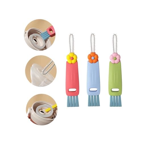 Swicado 3 in 1 Cup Lid Cleaning Brush - 2025 New Multifunctional Tool for Thorough Cleaning of Bottles, Cups, and Tight Spaces - Ideal for Home & Kitchen - Image 1