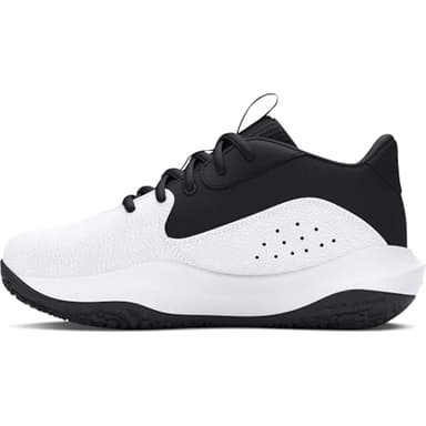Under Armour Unisex Pre School Lockdown 7, (102) White/Black/Black, 2, US - Image 1