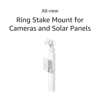 All-New Ring Stake Mount for Cameras and Solar Panels, White - Image 6