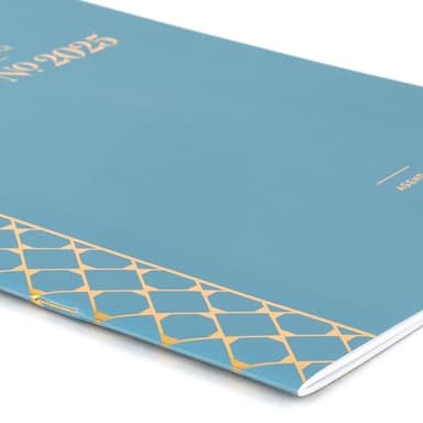 Cambridge 2025 Planner, Monthly, 8-1/2" x 11", Large, WorkStyle, Seaside Blue (1606-091-12-25) - Image 5