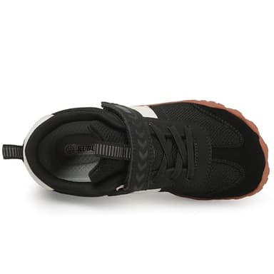 KUBUA Kids Barefoot Shoes Boys Girls Sneakers Lightweight Durable Tennis Shoes School Gym Sports Black 3.5 Big Kid - Image 3
