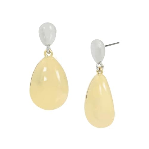 Robert Lee Morris Soho Womens Dome Double Drop Earrings - Image 1