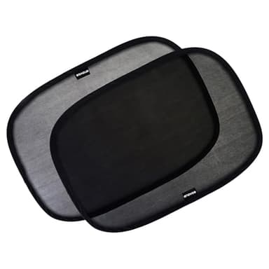 Enovoe Car Window Shades for Baby (2 Pack) - 21x14 Inches Sun Shade Blocker, Cling - Glare Shield and UV Rays Protection for Your Child - Side Windows Screens for SUV- Mesh Window Shades for car Baby - Image 1