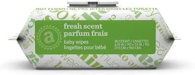 Amazon Elements Baby Wipes, Fresh, Flip-Top Packs, 810 Count, 9 Packs of 90 Counts - Image 3