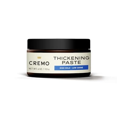 Cremo Mens Hair Paste - Premium Barber Grade Thickening Paste with High Hold and Low Shine, 4 Oz - Image 6