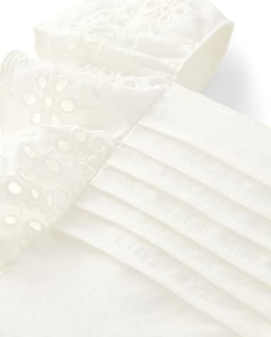 Gymboree,and Toddler Sleeveless Dresses,Simply White,12-18 Months - Image 2