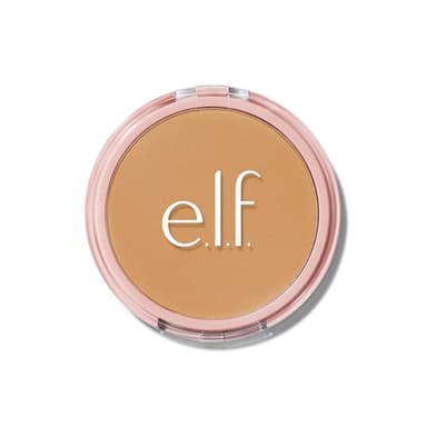 e.l.f. Halo Glow Powder Filter, Ultra-fine Finishing Powder, Smooths The Look of Pores & Fine Lines, Creates A Soft-Focus Glow, Vegan & Cruelty-Free, Tan Warm - Image 1