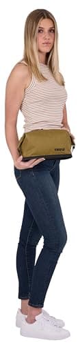 Thule Aion Toiletry Bag - Water-Resistant Bag for toiletries, Makeup and Shaving Essentials - Removable Liquids Bag Included - Easy to Clean - Snap Loop to Easily Hang - Waxed, PFC-Free Fabric - Image 15