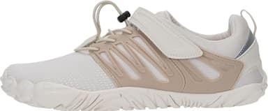 WHITIN Women's Minimalist Barefoot Shoes Zero Drop Trail Running 5 Five Fingers Sneakers Size 10.5 11 Female Wide Toe Box Minimus Trekking Tennis Beige 42 - Image 3